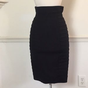 Elegant Black Pencil Skirt